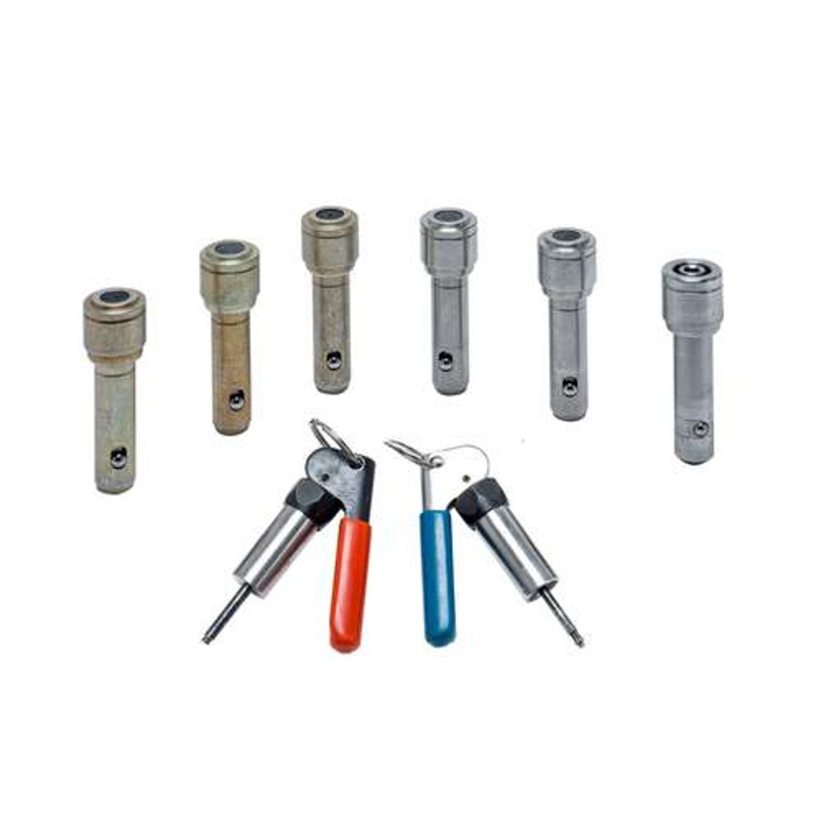 Plunger Style Barrel Locks and Keys — DeWalch